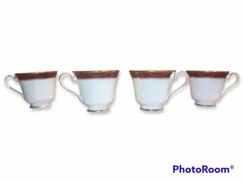 NWOT Lot of 1990 Royal Doulton Martinique Tea Cups English Bone China H5188 | Teapots & Tea Sets Kitchen & Dining Teapots & Tea Sets