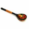 Table spoon Khokhloma "Strawberry" | Wooden Utensils Kitchen & Dining Wooden Utensils