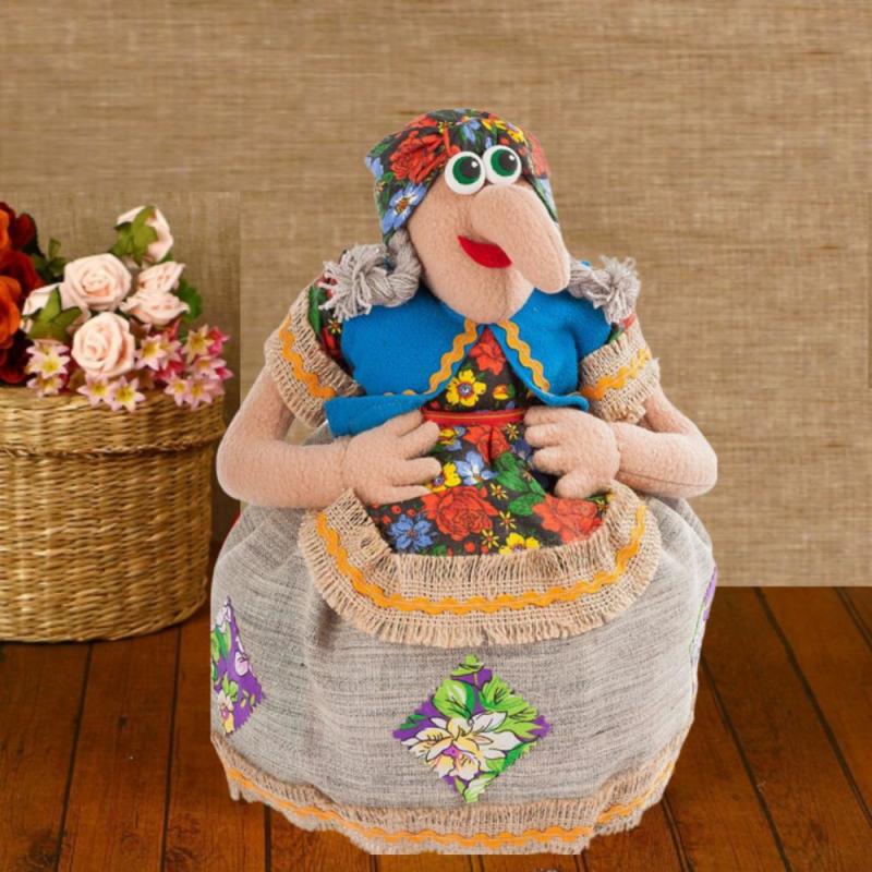 Tea cosy. Teapot cozy. Kitchen desk decor. Doll Baba Yaga tea warmer. Tea cozy doll for teapot. | Teapots & Tea Sets Kitchen & Dining Teapots & Tea Sets