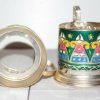 Vintage Cup Holder Tea,Vintage podstakannik set of 2 Soviet aluminum rare antiqu | Teapots & Tea Sets Kitchen & Dining Teapots & Tea Sets